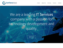 Tablet Screenshot of confiancetech.com